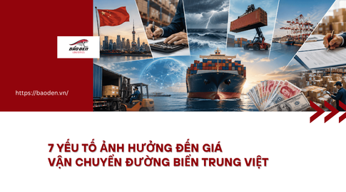 yeu to anh huong gia van chuyen duong bien Trung Viet bao den logistics